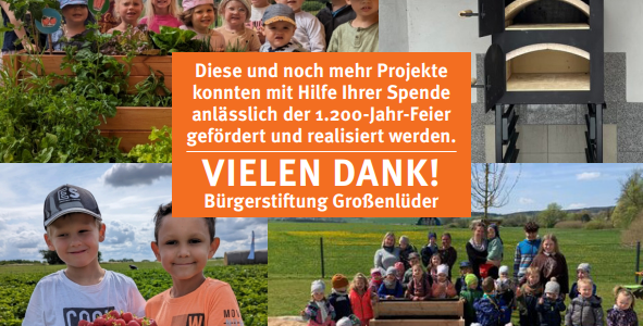 1.200 Jahre – viele Spenden – viele Projekte